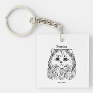 Llavero Gato persa - Gracia en cada cadena de Whisker