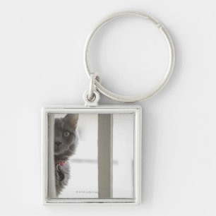 Llavero Gato por la ventana