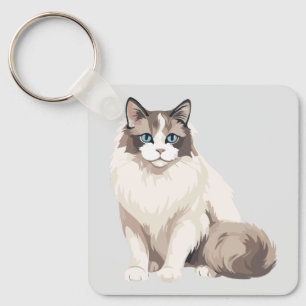 Llavero Gato Ragdoll