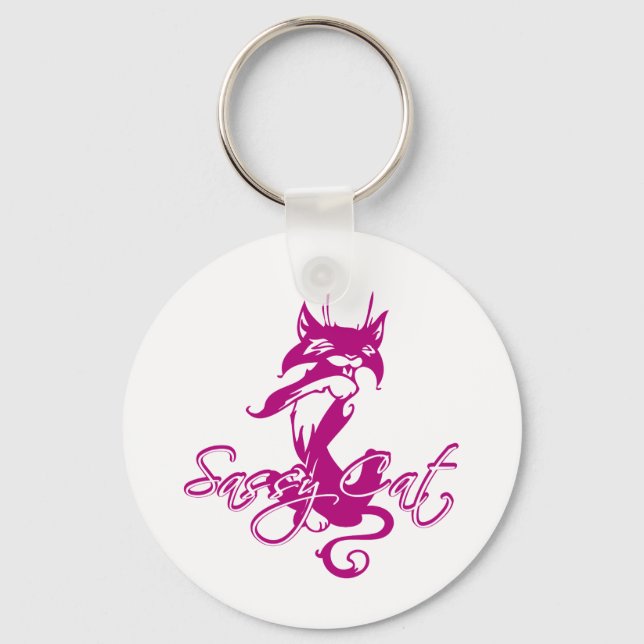 Llavero Gato sano (Anverso)