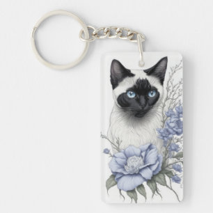 Llavero Gato siamés