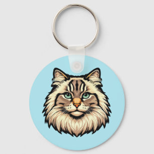 Llavero Gato Siberiano
