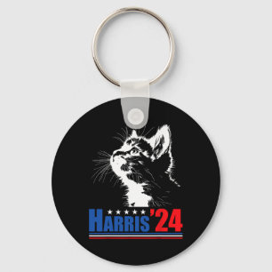 Llavero Gato Sin Niños Damas Para Kamala Harris 24 Usa Ele