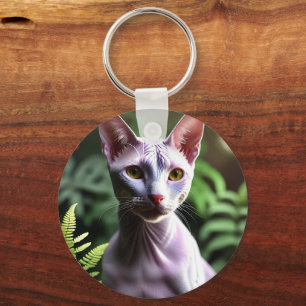 Llavero Gato Sphynx sin pelo Tuna