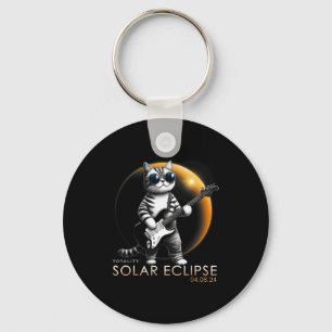 Llavero Gato Tocando Guitarra Eclipse Total Solar