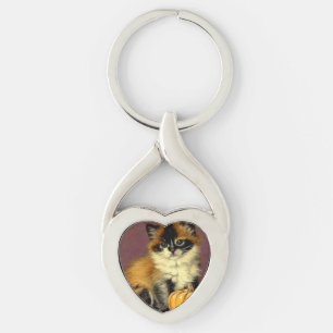 Llavero Gato vintage Ragdoll de Halloween