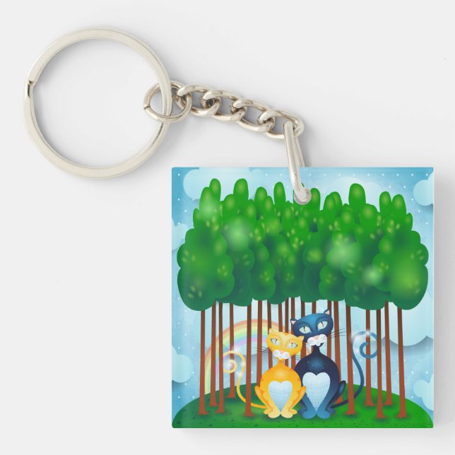 Llavero Gatos (Frente)