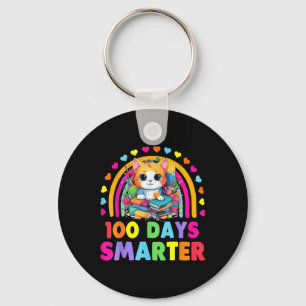 Llavero Gatos: 100 días más inteligentes para maestro esco