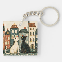 Llavero Gatos Caprichosos