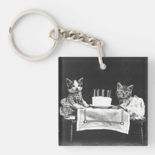 Llavero Gatos de cosecha en una fiesta de cumpleaños