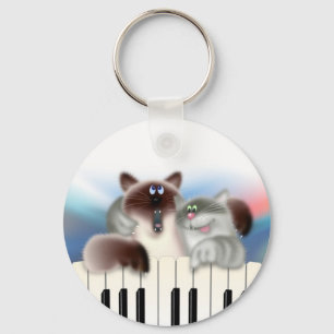 Llavero Gatos de piano