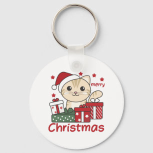 Llavero Gatos Navidades regalan gatos de invierno