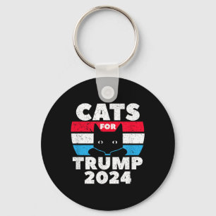 Llavero Gatos Para Las Elecciones De Trump 2024