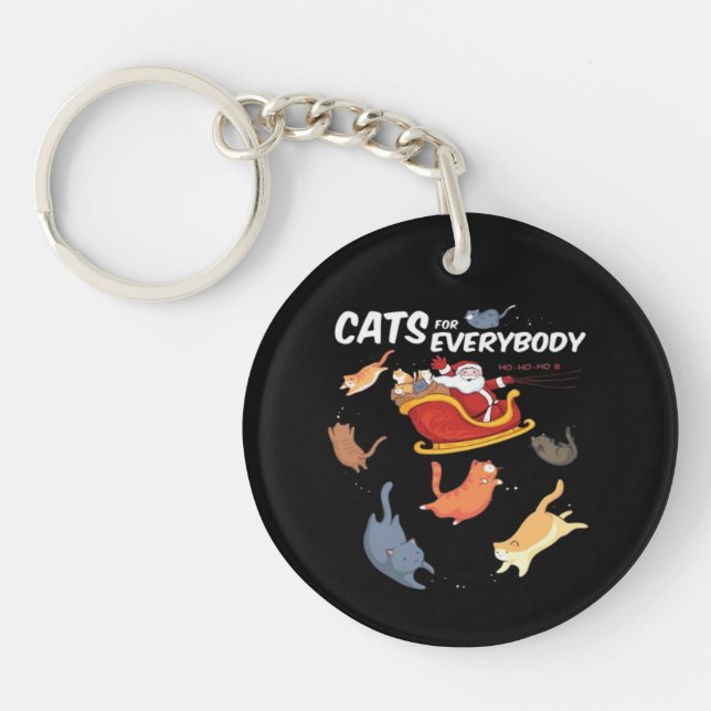 Llavero Gatos para todos  (Frente)