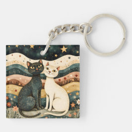 Llavero Gatos Serenos