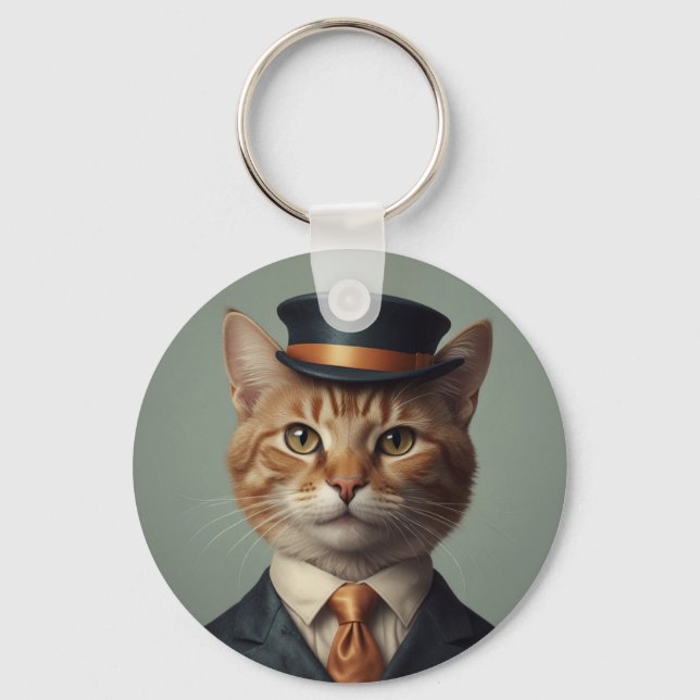 Llavero gatuno (Anverso)