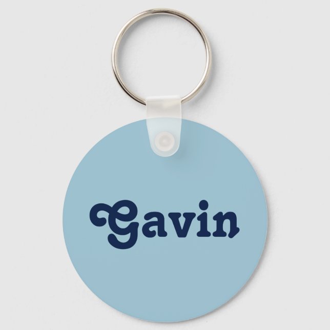 Llavero Gavin de la cadena de claves (Anverso)