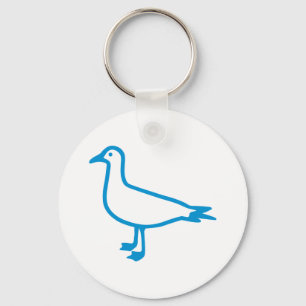 Llavero Gaviota azul