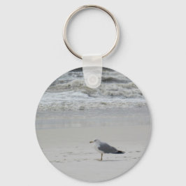 Llavero Gaviota en la playa