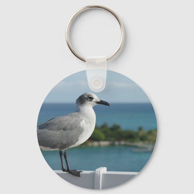 Llavero Gaviota En Paraíso (Anverso)