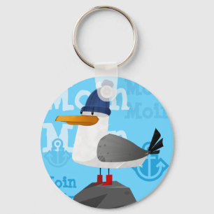 Llavero Gaviota "Moin Moin"