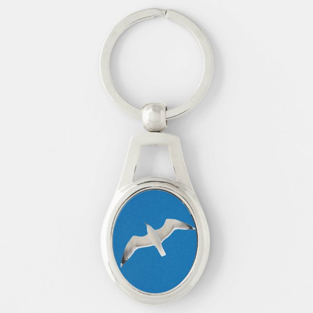 Llavero Gaviota voladora (Anverso)