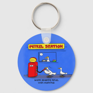 Llavero Gaviotas marinas divertidas petrel humor personali