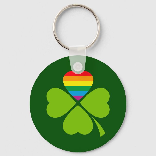 Llavero Gay Lucky Clover (Anverso)
