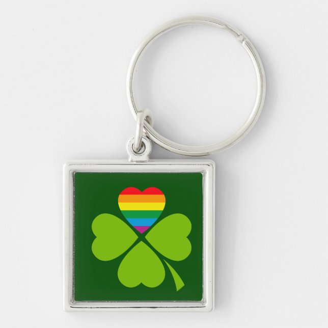 Llavero Gay Lucky Clover (Frente)