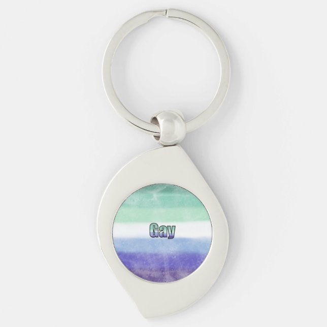Llavero Gay pride flag key ring (Anverso)