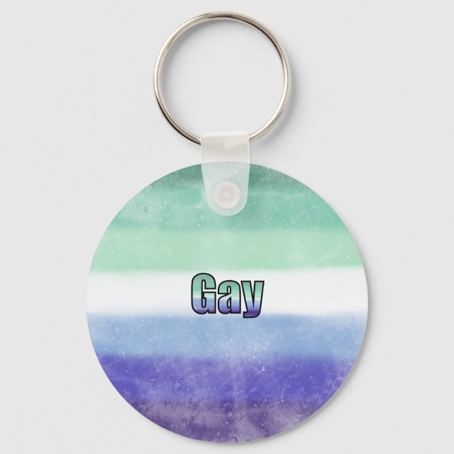 Llavero Gay pride flag key ring (Anverso)