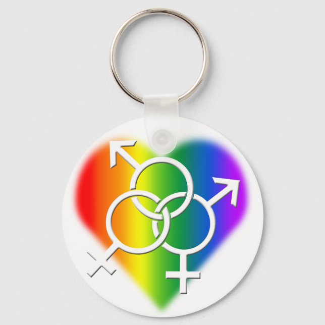 Llavero Gay Pride Keychain Rainbow Love Keychain Regalo LG (Anverso)