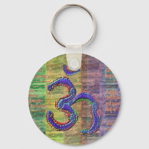 Llavero Gayatri-Mantra del OM-Mantra junto