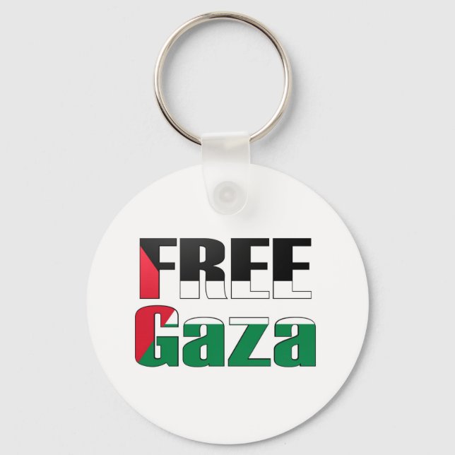 Llavero Gaza libre (Anverso)