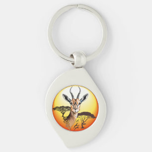 Llavero Gazelle Animal salvaje Antelope africano