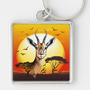 Llavero Gazelle Animal salvaje Antelope africano