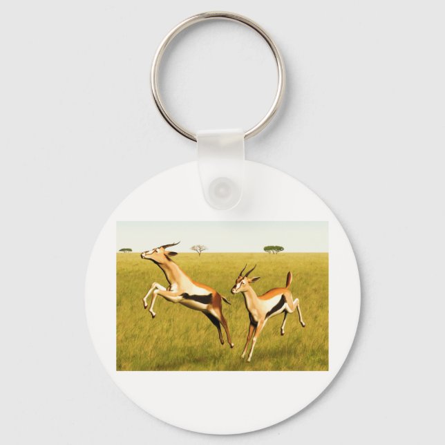 Llavero Gazelle de Thomson (Anverso)