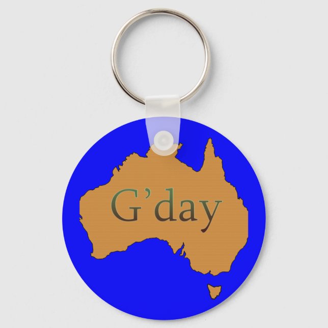 Llavero G'day (Anverso)