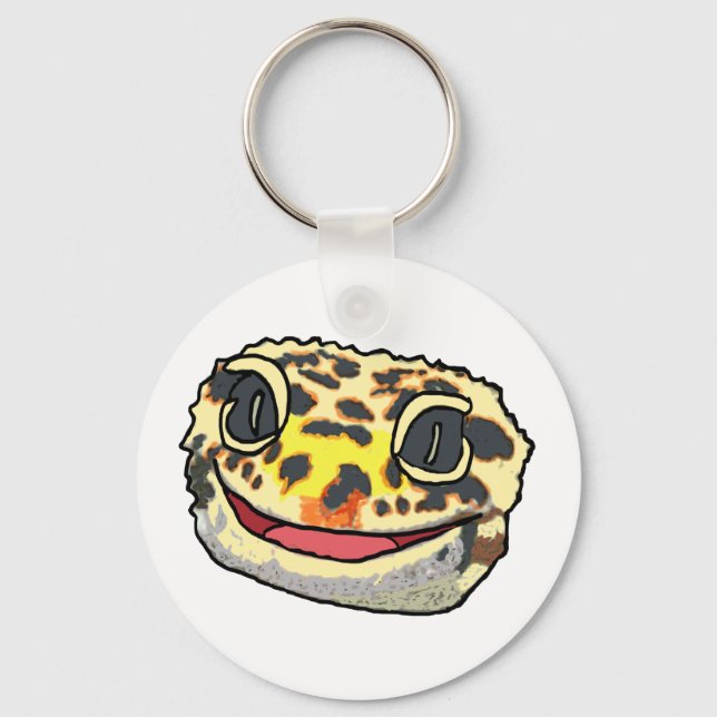 Llavero Geco Leopardo (Anverso)