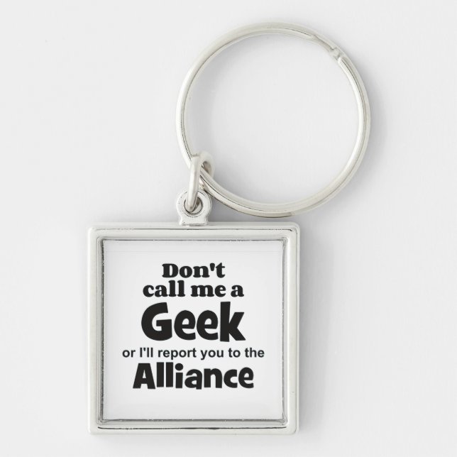 Llavero Geek Alliance bf (Frente)