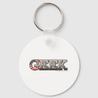 Llavero Geek americano