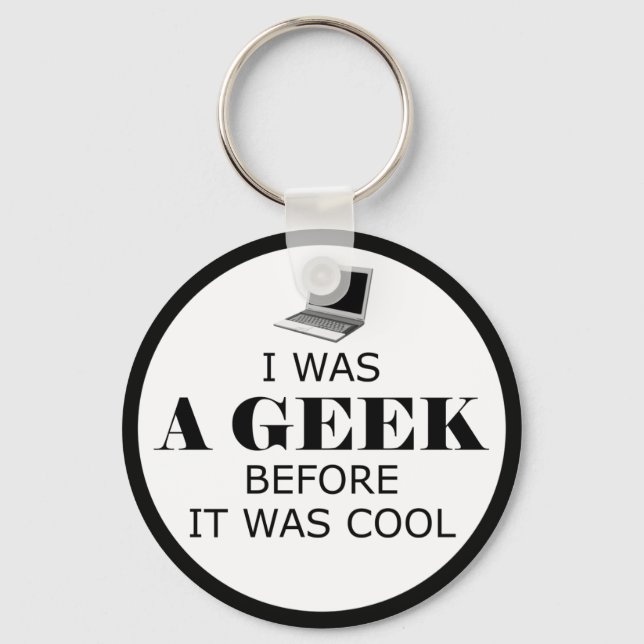 Llavero Geek Antes De Que Fuera Guay Keychain (Anverso)