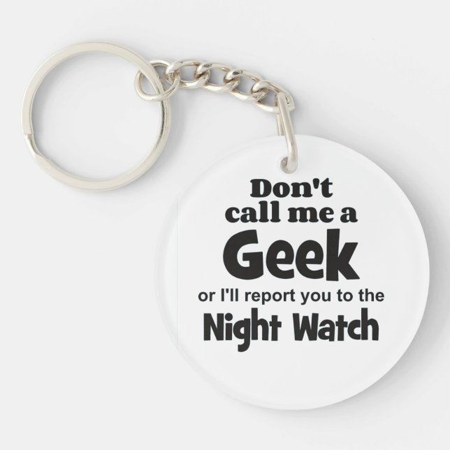 Llavero Geek Night Watch bf (Frente)