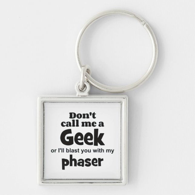 Llavero Geek phaser bf (Frente)