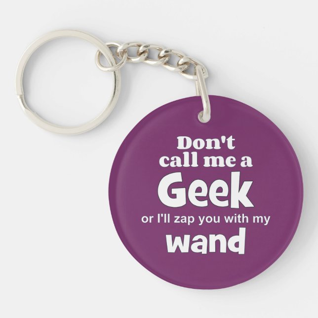 Llavero Geek wand wf (Frente)