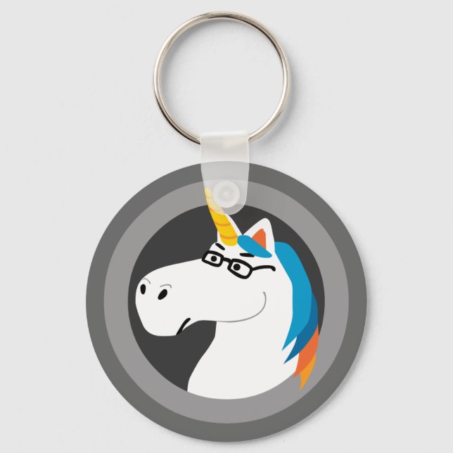 Llavero Geekicorn (Anverso)