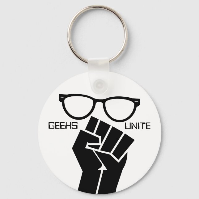 Llavero Geeks Unite! Keychain (Anverso)