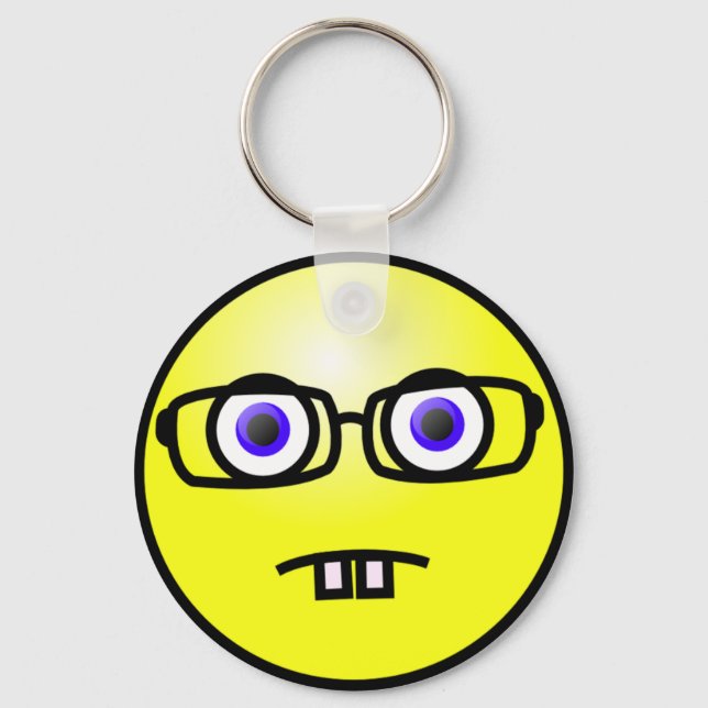 Llavero Geeky Face Keychain (Anverso)