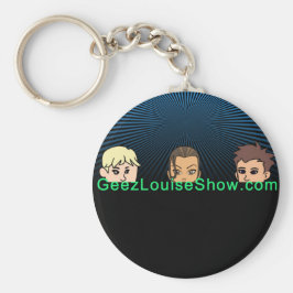 Llavero Geez Louise Group Dark Keychain