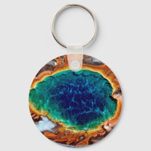 Llavero Géiser intermediario Yellowstone magnífico Wyomi